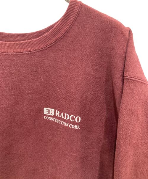 Champion（チャンピオン）Champion (チャンピオン) 裏起毛スウェット レッド サイズ:XLの古着・服飾アイテム