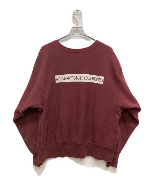 Champion（チャンピオン）Champion (チャンピオン) 裏起毛スウェット レッド サイズ:XLの古着・服飾アイテム