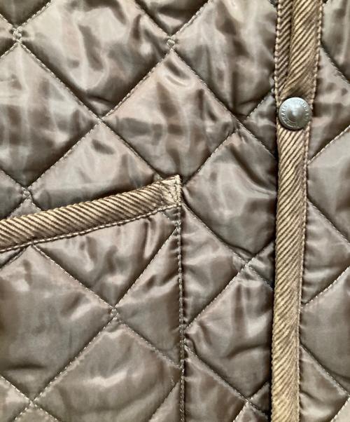 LAVENHAM（ラベンハム）LAVENHAM (ラベンハム) キルティングジャケット ブラウン サイズ:XLの古着・服飾アイテム