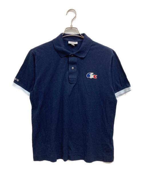LACOSTE（ラコステ）LACOSTE (ラコステ) カスタム ポロシャツ ネイビー サイズ:Lの古着・服飾アイテム