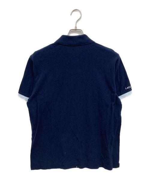 LACOSTE（ラコステ）LACOSTE (ラコステ) カスタム ポロシャツ ネイビー サイズ:Lの古着・服飾アイテム