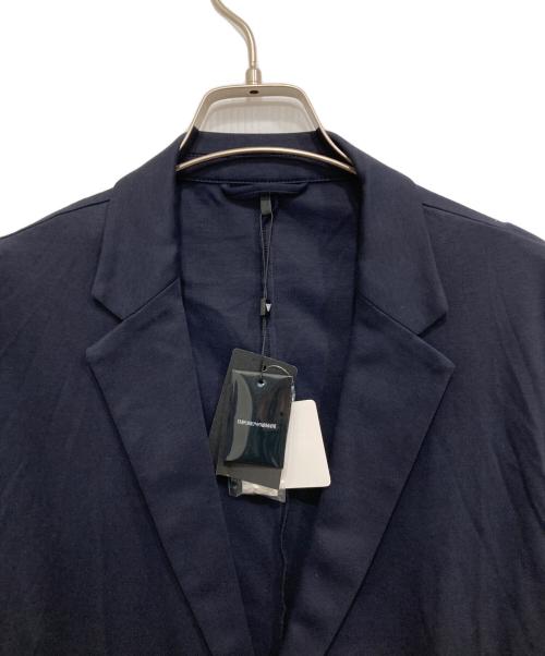 EMPORIO ARMANI（エンポリオ アルマーニ）EMPORIO ARMANI (エンポリオ アルマーニ) アンコンジャケット ネイビー サイズ:54 未使用品の古着・服飾アイテム
