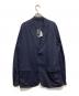 EMPORIO ARMANI（エンポリオ アルマーニ）の古着「アンコンジャケット」｜ネイビー