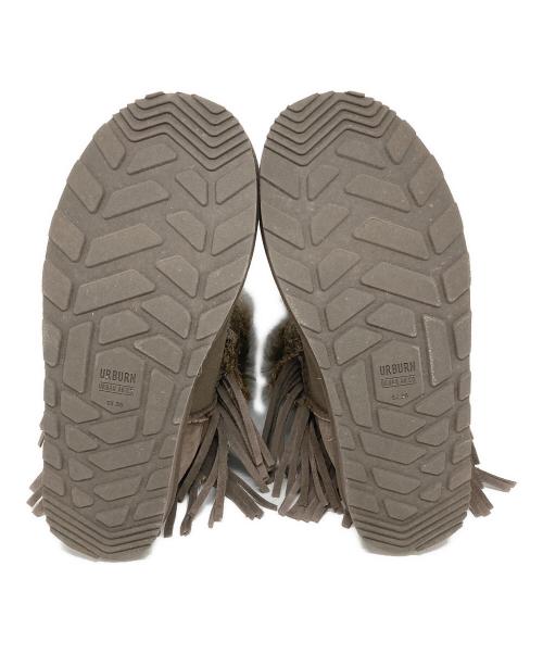 UGG（アグ）UGG (アグ) フリンジ ムートンブーツ ブラウン サイズ:23cmの古着・服飾アイテム