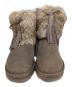 UGG (アグ) フリンジ ムートンブーツ ブラウン サイズ:23cm：5000円