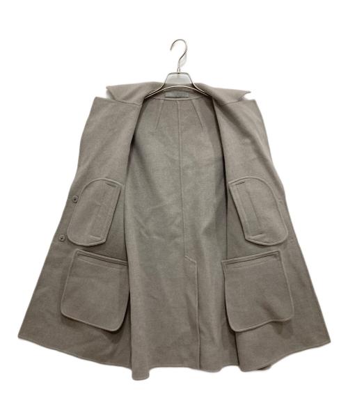 theory luxe（セオリーリュクス）theory luxe (セオリーリュクス) ウールカシミヤコート グレー サイズ:38の古着・服飾アイテム