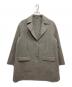 theory luxe（セオリーリュクス）の古着「ウールカシミヤコート」｜グレー