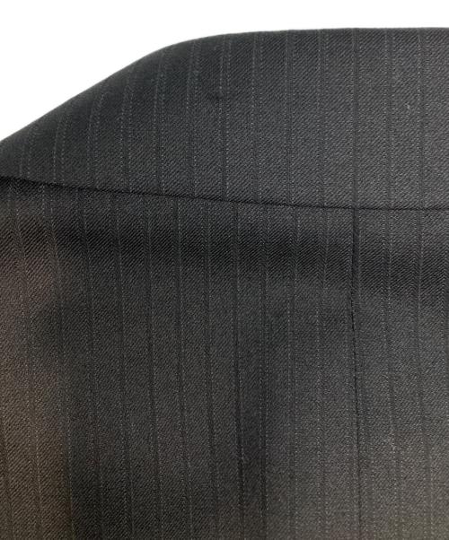 ck Calvin Klein（シーケーカルバンクライン）ck Calvin Klein (シーケーカルバンクライン) ストライプセットアップスーツ ブラック サイズ:38の古着・服飾アイテム