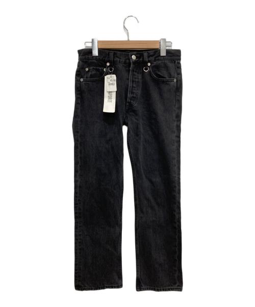 Vaporize（ヴェイパライズ）Vaporize (ヴェイパライズ) ジップデニムパンツ ブラック サイズ:S 未使用品の古着・服飾アイテム