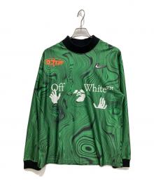 NIKE×OFFWHITE（ナイキ×オフホワイト）の古着「オールオーバープリントユニフォーム」｜グリーン