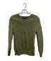 CANADA GOOSE（カナダグース）の古着「Mcleod V Neck Sweater」｜オリーブ