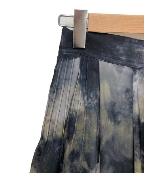 HARE（ハレ）HARE (ハレ) BLURアートタックスカート ネイビー サイズ:Fの古着・服飾アイテム