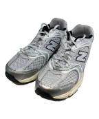 NEW BALANCEニューバランス）の古着「ローカットスニーカー」｜シルバー