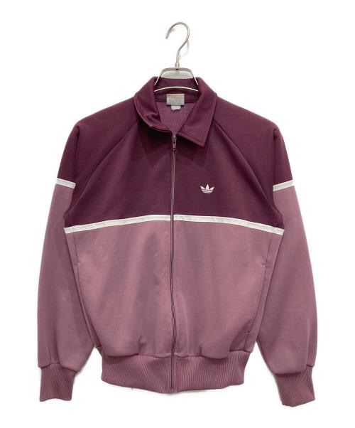 adidas（アディダス）adidas (アディダス) 80'sトラックジャケット パープル サイズ:Mの古着・服飾アイテム
