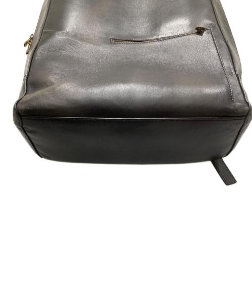 MOTHERHOUSE（マザーハウス）MOTHERHOUSE (マザーハウス) リュック ブラックの古着・服飾アイテム