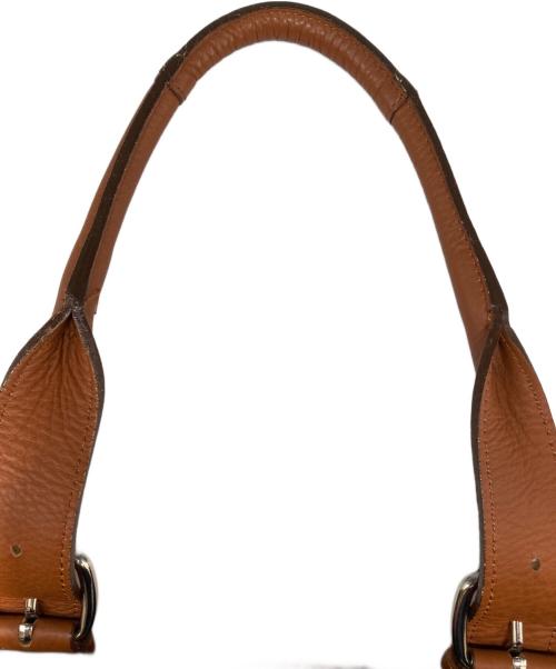 Vivienne Westwood（ヴィヴィアンウエストウッド）Vivienne Westwood (ヴィヴィアンウエストウッド) Check Tweed Boston Bag レッド×ブラウンの古着・服飾アイテム