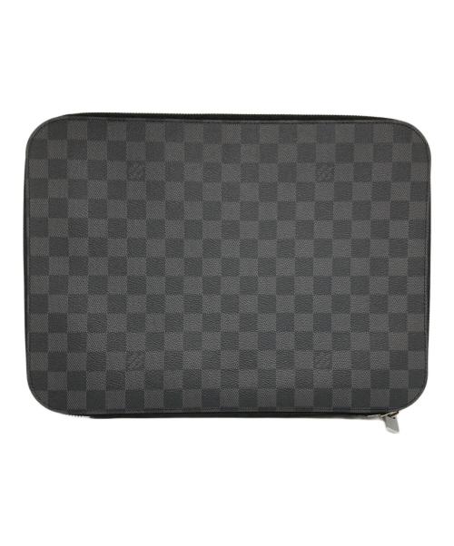 LOUIS VUITTON（ルイ ヴィトン）LOUIS VUITTON (ルイ ヴィトン) ホライゾン・ラップ トップ スリーブ ブラックの古着・服飾アイテム