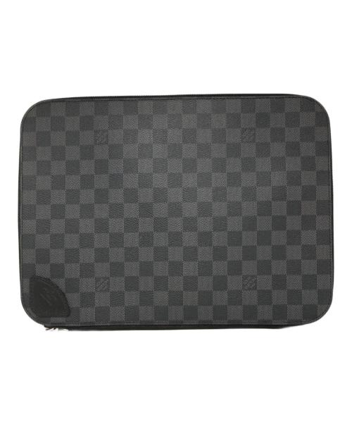 LOUIS VUITTON（ルイ ヴィトン）LOUIS VUITTON (ルイ ヴィトン) ホライゾン・ラップ トップ スリーブ ブラックの古着・服飾アイテム