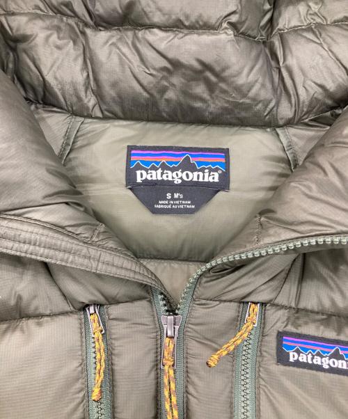 Patagonia（パタゴニア）Patagonia (パタゴニア) フィッツロイ・ダウン・フーディ オリーブ サイズ:Sの古着・服飾アイテム