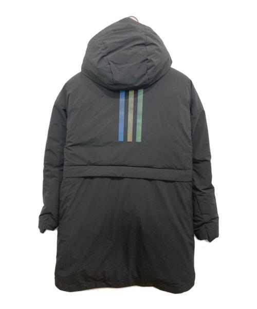 adidas（アディダス）adidas (アディダス) マイシェルターCOLD. RDY変形レイヤードダウンパーカー ブラック サイズ:Sの古着・服飾アイテム