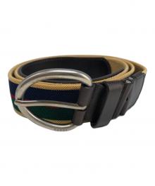 GUCCI（グッチ）の古着「切替ベルト」｜ブラウン×ベージュ