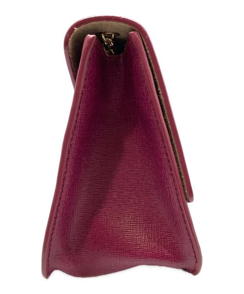 FURLA（フルラ）FURLA (フルラ) チェーンショルダーバッグ パープルの古着・服飾アイテム