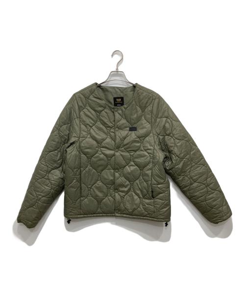 JOURNAL STANDARD relume（ジャーナルスタンダード レリューム）JOURNAL STANDARD relume (ジャーナルスタンダード レリューム) ライナーキルティングブルゾン カーキ サイズ:Mの古着・服飾アイテム