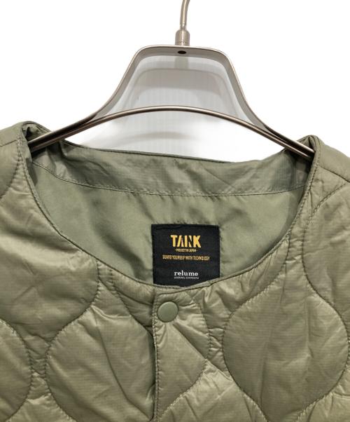 JOURNAL STANDARD relume（ジャーナルスタンダード レリューム）JOURNAL STANDARD relume (ジャーナルスタンダード レリューム) ライナーキルティングブルゾン カーキ サイズ:Mの古着・服飾アイテム
