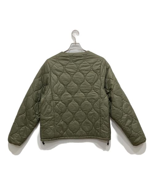 JOURNAL STANDARD relume（ジャーナルスタンダード レリューム）JOURNAL STANDARD relume (ジャーナルスタンダード レリューム) ライナーキルティングブルゾン カーキ サイズ:Mの古着・服飾アイテム