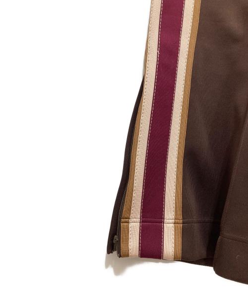MARC JACOBS（マークジェイコブス）MARC JACOBS (マークジェイコブズ) サイドラインフレアトラックパンツ ブラウン サイズ:12の古着・服飾アイテム