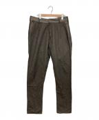 DIESELディーゼル）の古着「ストライプウールパンツ」｜グレー