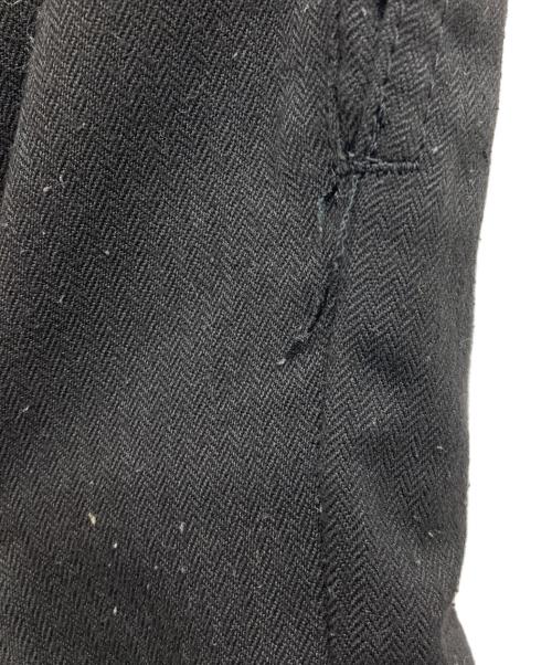BLACK COMME des GARCONS（ブラックコムデギャルソン）BLACK COMME des GARCONS (ブラックコムデギャルソン) イージーパンツ ブラック サイズ:Lの古着・服飾アイテム