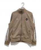 F.C.R.B.エフシーレアルブリストル）の古着「TRAINING TRACK JACKET」｜ベージュ