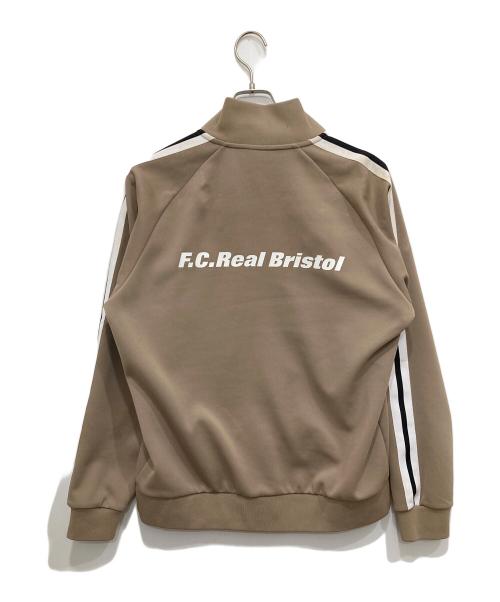 F.C.R.B.（エフシーレアルブリストル）F.C.R.B. (エフシーレアルブリストル) TRAINING TRACK JACKET ベージュ サイズ:XLの古着・服飾アイテム