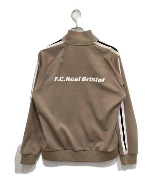 F.C.R.B.（エフシーレアルブリストル）F.C.R.B. (エフシーレアルブリストル) TRAINING TRACK JACKET ベージュ サイズ:XLの古着・服飾アイテム
