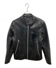 RAGEBLUE（レイジブルー）の古着「ラムレザージャケット」｜ブラック