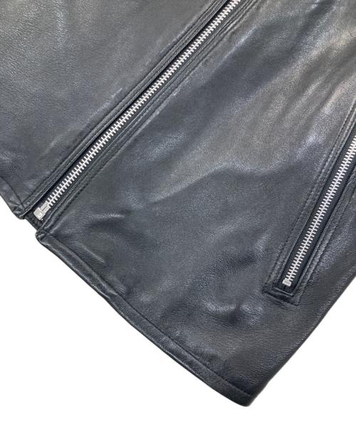 RAGEBLUE（レイジブルー）RAGEBLUE (レイジブルー) ラムレザージャケット ブラック サイズ:Lの古着・服飾アイテム