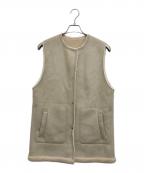 JOURNAL STANDARDジャーナルスタンダード）の古着「フェイクムートンベスト」｜ベージュ