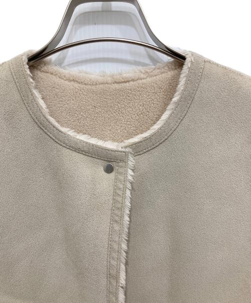 JOURNAL STANDARD（ジャーナルスタンダード）JOURNAL STANDARD (ジャーナルスタンダード) フェイクムートンベスト ベージュ サイズ:-の古着・服飾アイテム