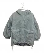 JEANASISジーナシス）の古着「ソデ2WAYモンスターPKCO」｜スカイブルー