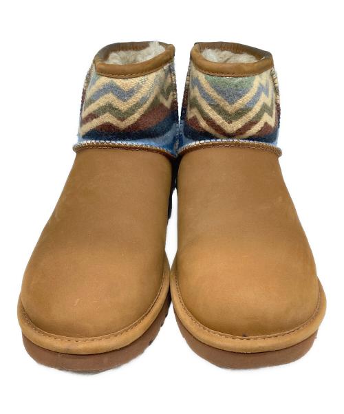 UGG（アグ）UGG (アグ) PENDLETON (ペンドルトン) ムートンブーツ ブラウン サイズ:26cmの古着・服飾アイテム