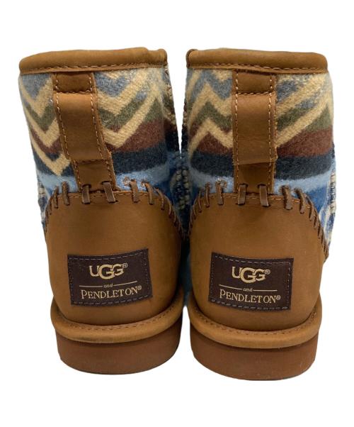 UGG（アグ）UGG (アグ) PENDLETON (ペンドルトン) ムートンブーツ ブラウン サイズ:26cmの古着・服飾アイテム