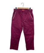 SUPREMEシュプリーム）の古着「Studded Work Pant」｜パープル