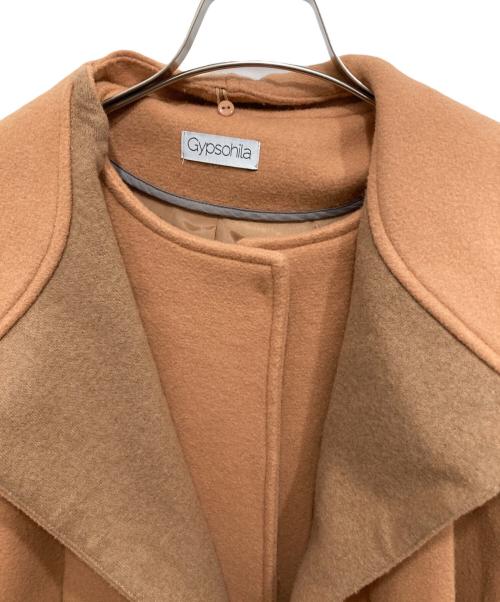 Gypsohila（ジプソフィア）Gypsohila (ジプソフィア) フーデッドコート ブラウン サイズ:Fの古着・服飾アイテム