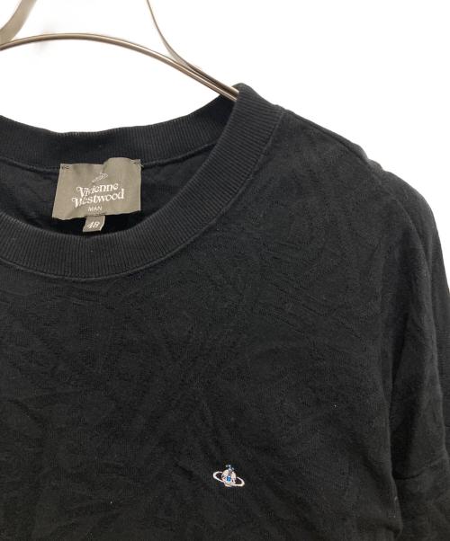 Vivienne Westwood man（ヴィヴィアン ウェストウッド マン）Vivienne Westwood man (ヴィヴィアン ウェストウッド マン) ロングスリーブカットソー ブラック サイズ:48の古着・服飾アイテム