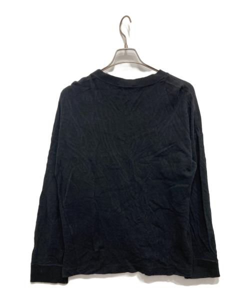 Vivienne Westwood man（ヴィヴィアン ウェストウッド マン）Vivienne Westwood man (ヴィヴィアン ウェストウッド マン) ロングスリーブカットソー ブラック サイズ:48の古着・服飾アイテム