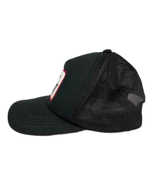 Hysteric Glamour（ヒステリックグラマー）Hysteric Glamour (ヒステリックグラマー) メッシュキャップ ブラック サイズ:freeの古着・服飾アイテム