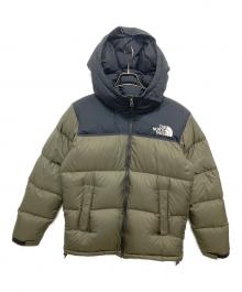 THE NORTH FACE（ザ ノース フェイス）の古着「ヌプシダウンジャケット」｜オリーブ