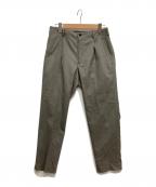 MORRIS&SONSモリスアンドサンズ）の古着「タックパンツ」｜グレー