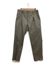 MORRIS&SONS（モリスアンドサンズ）の古着「タックパンツ」｜グレー